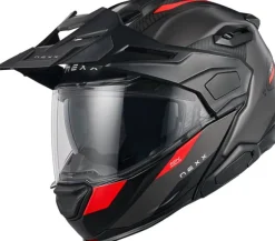 NEXX Adventure Helmen|Systeemhelmen-X.IFECOUNTRY Terra att Grey/Red