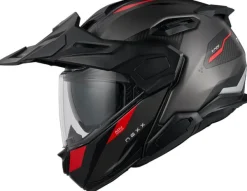 NEXX Adventure Helmen|Systeemhelmen-X.IFECOUNTRY Terra att Grey/Red