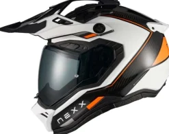 NEXX Integraalhelmen|Bluetooth Helmen-X.RAY Raid White/Orange