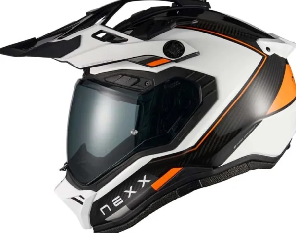 NEXX Integraalhelmen|Bluetooth Helmen-X.RAY Raid White/Orange