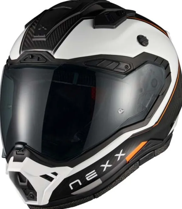 NEXX Integraalhelmen|Bluetooth Helmen-X.RAY Raid White/Orange