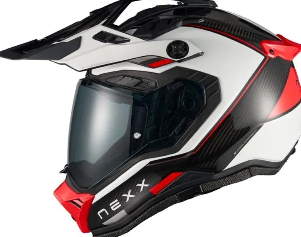 NEXX Integraalhelmen|Bluetooth Helmen-X.RAY Raid White/Red