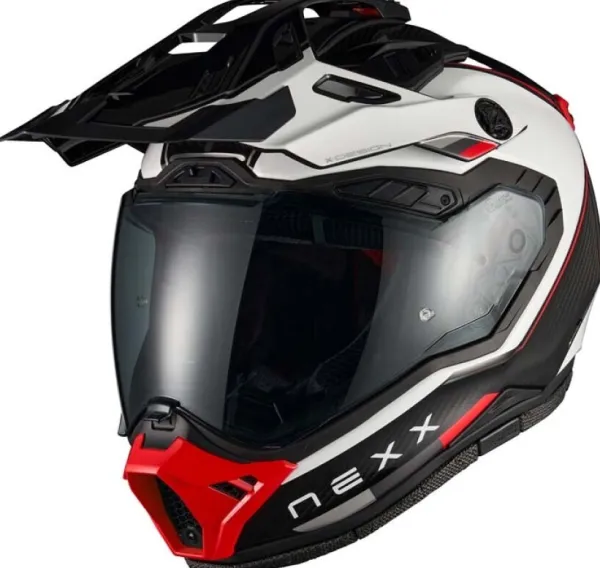 NEXX Integraalhelmen|Bluetooth Helmen-X.RAY Raid White/Red