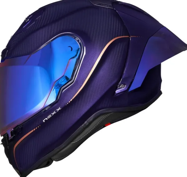 NEXX Integraalhelmen|Bluetooth Helmen-X.R3R Hagibi Carbon Purpe