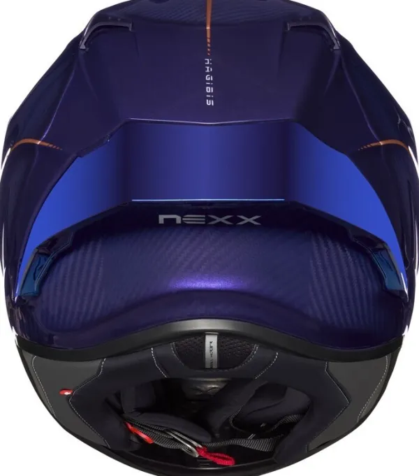 NEXX Integraalhelmen|Bluetooth Helmen-X.R3R Hagibi Carbon Purpe