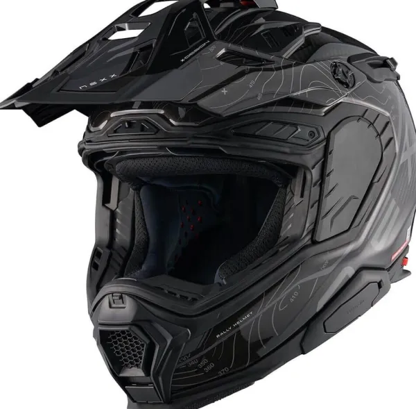 NEXX Adventure Helmen|Integraalhelmen-X.WED3 Furka Back/Grey