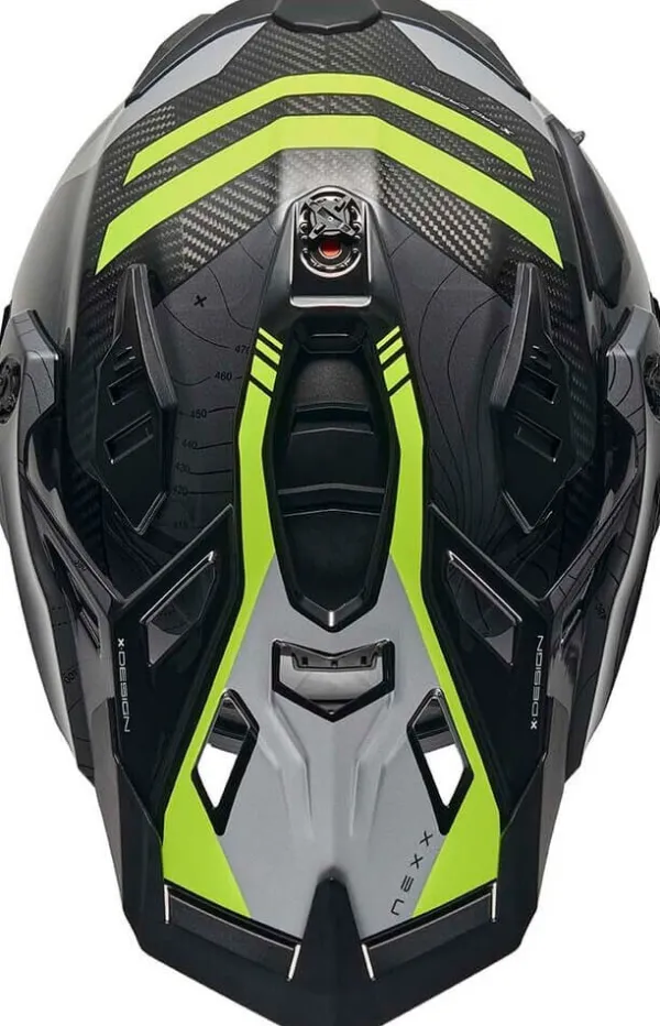NEXX Adventure Helmen|Integraalhelmen-X.WED3 Furka Grey/Neon