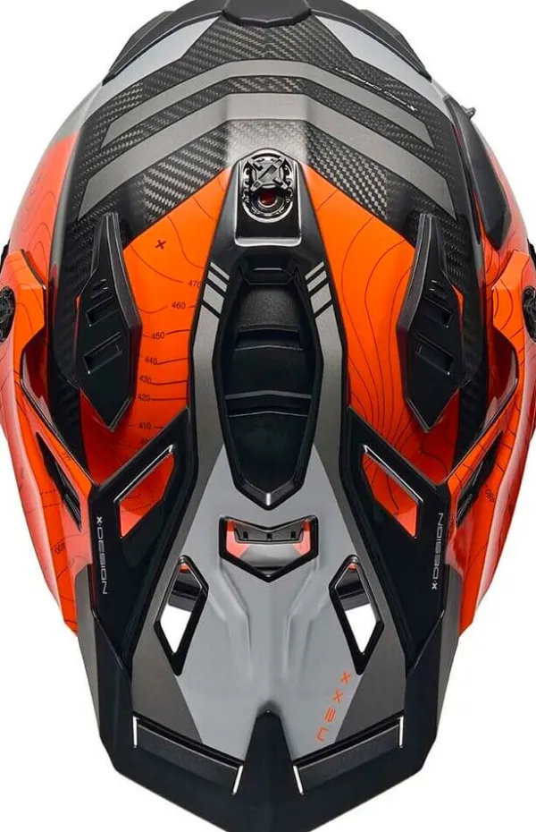 NEXX Adventure Helmen|Integraalhelmen-X.WED3 Furka Orange/Grey