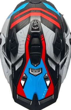 NEXX Adventure Helmen|Integraalhelmen-X.WED3 Furka Red/Bue