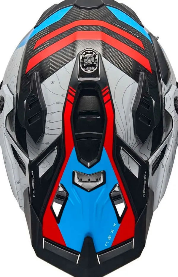 NEXX Adventure Helmen|Integraalhelmen-X.WED3 Furka Red/Bue
