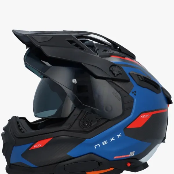 NEXX Adventure Helmen|Integraalhelmen-X.WED3 Keyo Bue/Red at