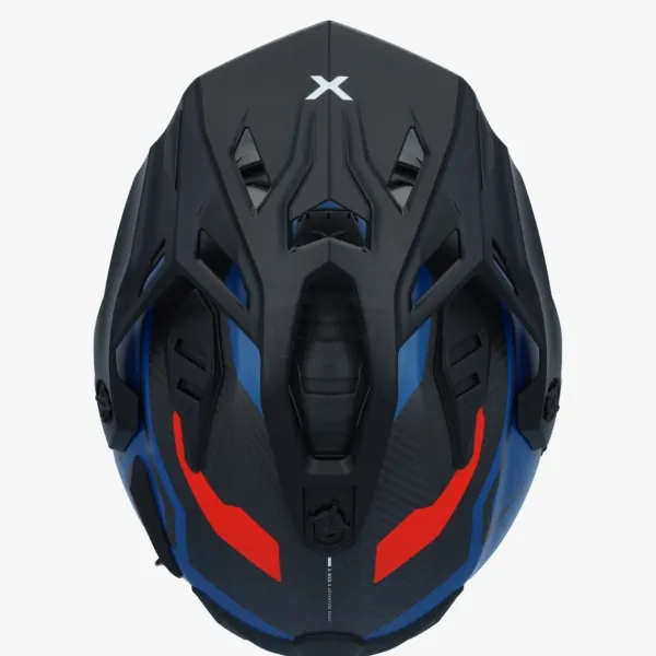 NEXX Adventure Helmen|Integraalhelmen-X.WED3 Keyo Bue/Red at