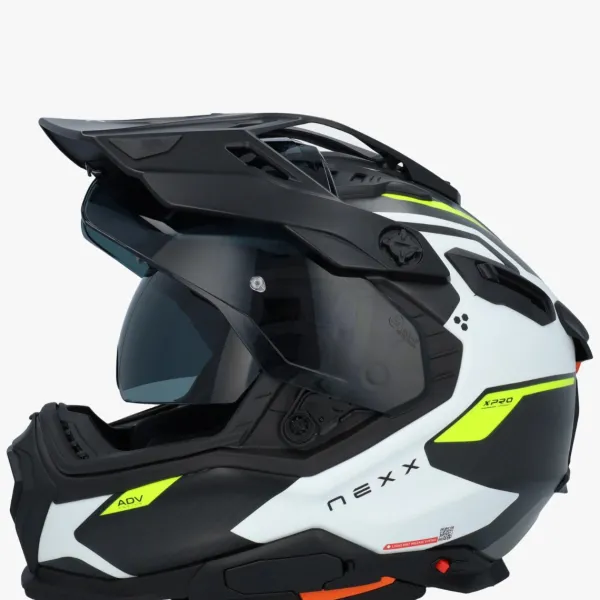 NEXX Adventure Helmen|Integraalhelmen-X.WED3 Keyo White Neon at
