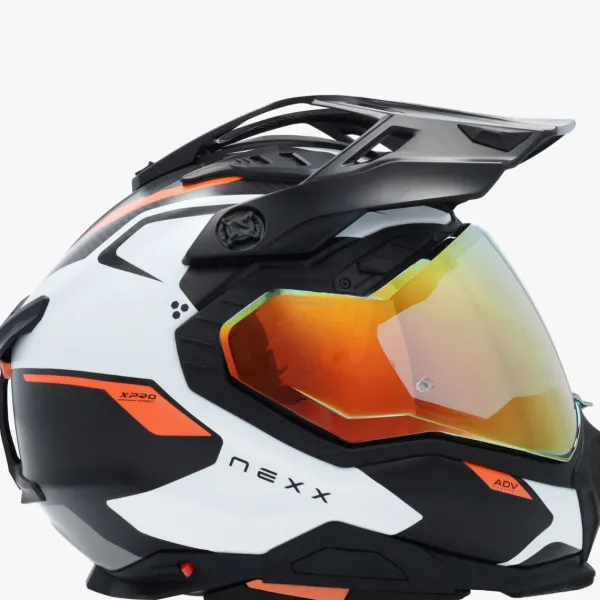 NEXX Adventure Helmen|Integraalhelmen-X.WED3 Keyo White/Orange at