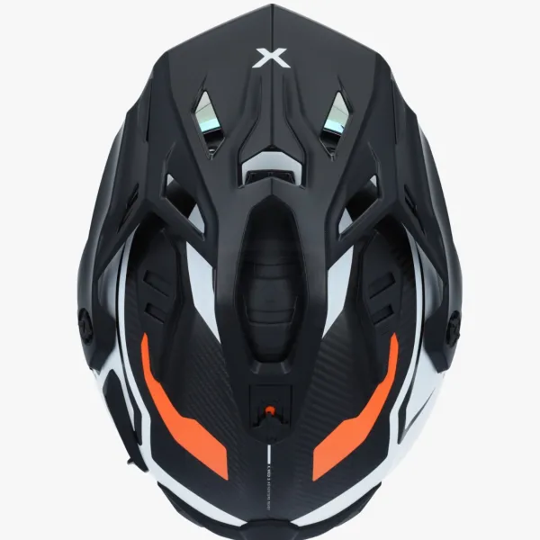 NEXX Adventure Helmen|Integraalhelmen-X.WED3 Keyo White/Orange at