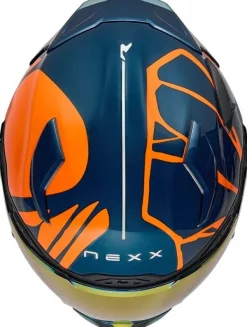 NEXX Adventure Helmen|Helmen Met Zonnevizier-X.WT3 B-ide Bue Tea