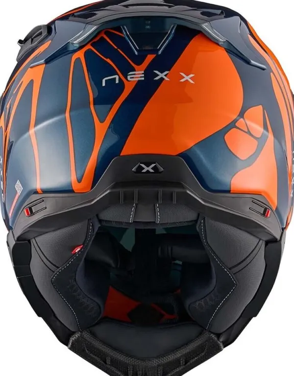 NEXX Adventure Helmen|Helmen Met Zonnevizier-X.WT3 B-ide Bue Tea