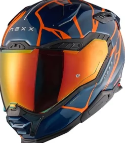 NEXX Adventure Helmen|Helmen Met Zonnevizier-X.WT3 B-ide Bue Tea