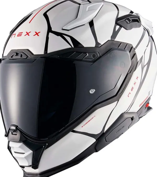NEXX Adventure Helmen|Helmen Met Zonnevizier-X.WT3 B-ide White