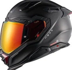 NEXX Adventure Helmen|Helmen Met Zonnevizier-X.WT3 Zero Pro att Carbon/Red