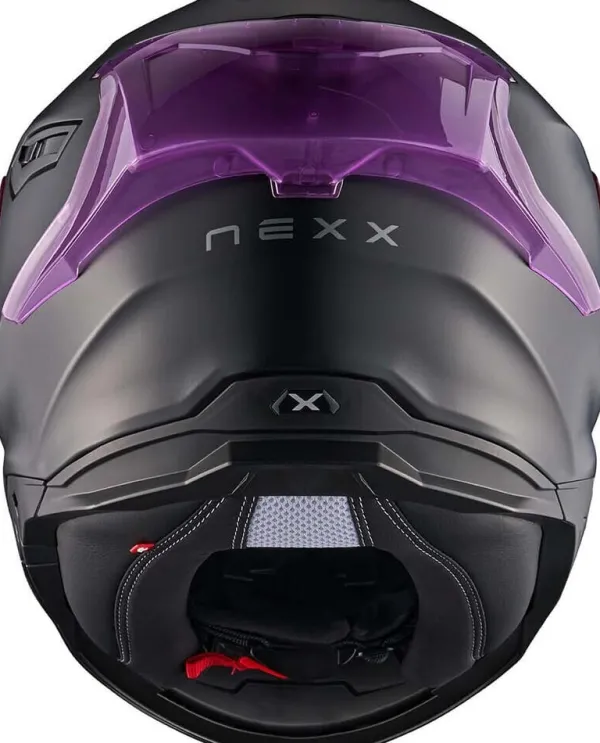 NEXX Integraalhelmen|Helmen Met Zonnevizier-Y.100R ubonic att Back/Pink