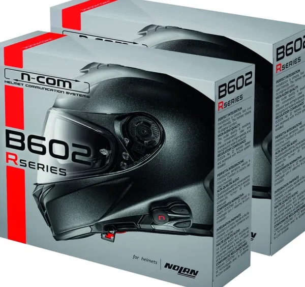 Nolan Headsets-B602 R Twin Pack