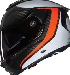 Nolan Helmen Met Zonnevizier|Race Helmen-X-903 Utra Carbon Intrigo 344