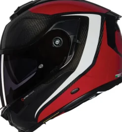 Nolan Helmen Met Zonnevizier|Race Helmen-X-903 Utra Carbon Intrigo 345