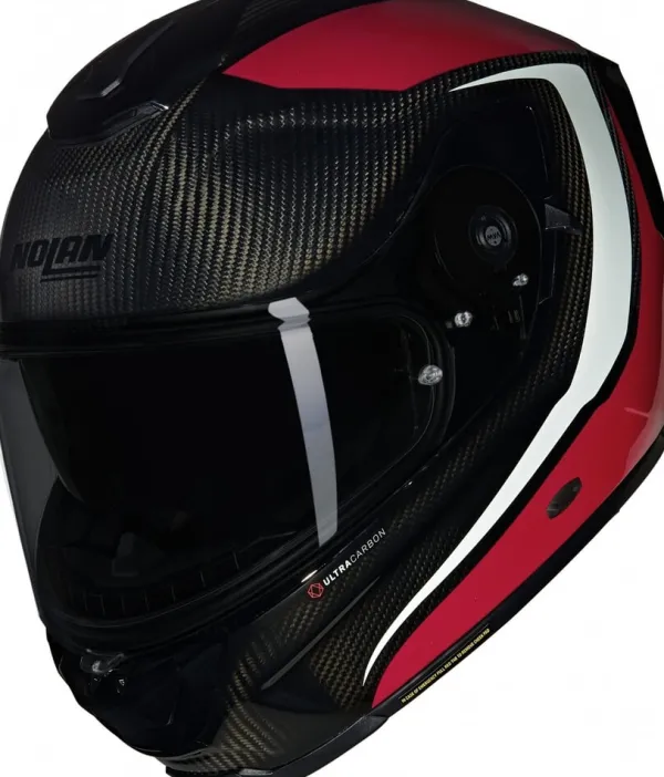 Nolan Helmen Met Zonnevizier|Race Helmen-X-903 Utra Carbon Intrigo 345