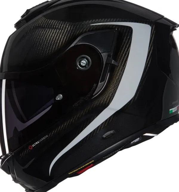 Nolan Helmen Met Zonnevizier|Race Helmen-X-903 Utra Carbon Intrigo 346