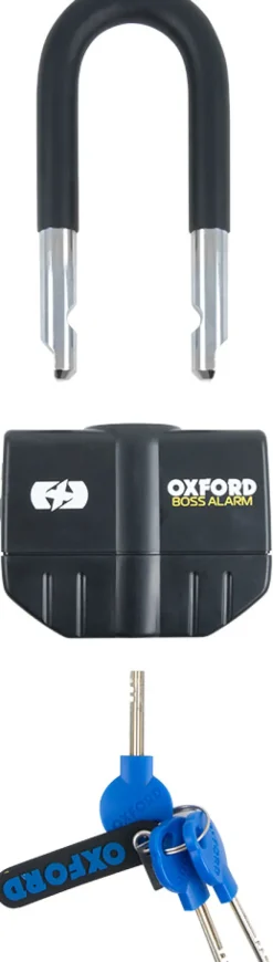 Oxford Motorsloten-Boss Kettingslot + alarm ART4 120cm