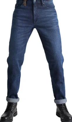 Pando Moto Motorbroeken-Arnie-Slim Motorbroek Blue