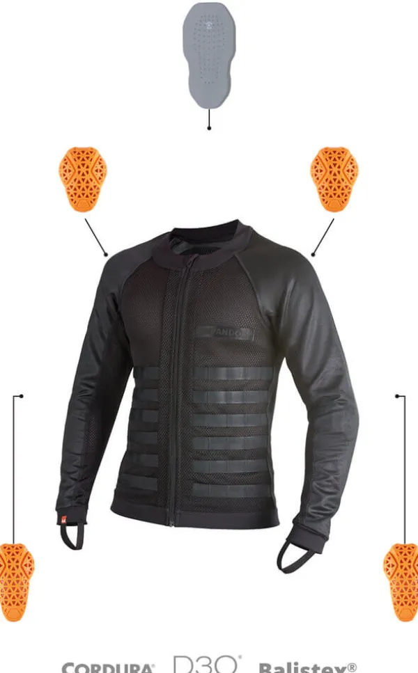 Pando Moto Motorjassen-Coando-Uh otorja Back