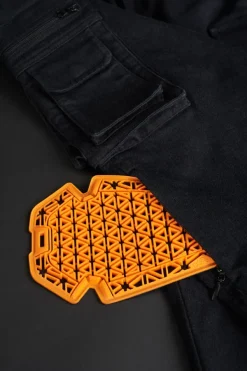 Pando Moto Motorbroeken|Motorjeans-Desert-Cargo Motorjeans Black