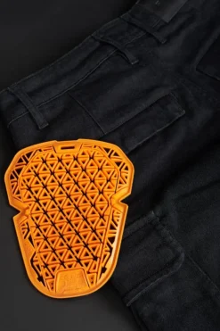 Pando Moto Motorbroeken|Motorjeans-Desert-Cargo Motorjeans Black