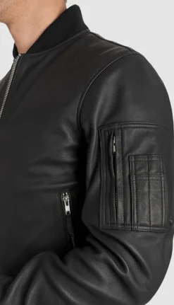 Pando Moto Motorjassen-Facon otorja eather Aviator Back