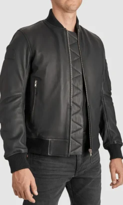Pando Moto Motorjassen-Facon otorja eather Aviator Back