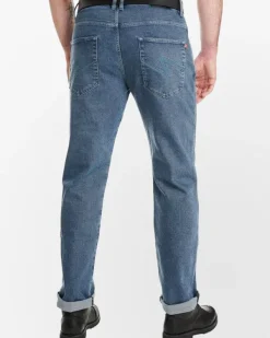 Pando Moto Motorbroeken-James-Regular Motorbroek Blue