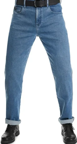Pando Moto Motorbroeken-James-Regular Motorbroek Blue