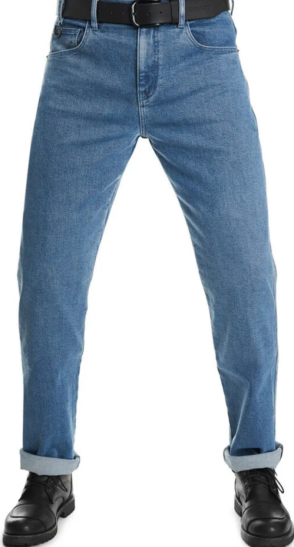 Pando Moto Motorbroeken-James-Regular Motorbroek Blue