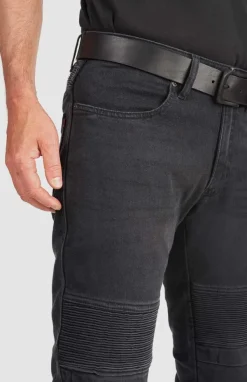 Pando Moto Motorjeans-Karl Devil AAA Motorjeans Black