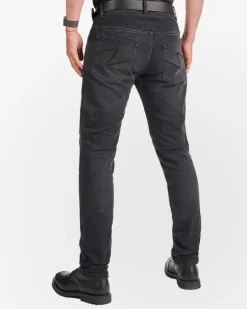Pando Moto Motorjeans-Karl Devil AAA Motorjeans Black