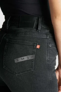 Pando Moto Motorjeans-Kusari Lady Motorjeans Black