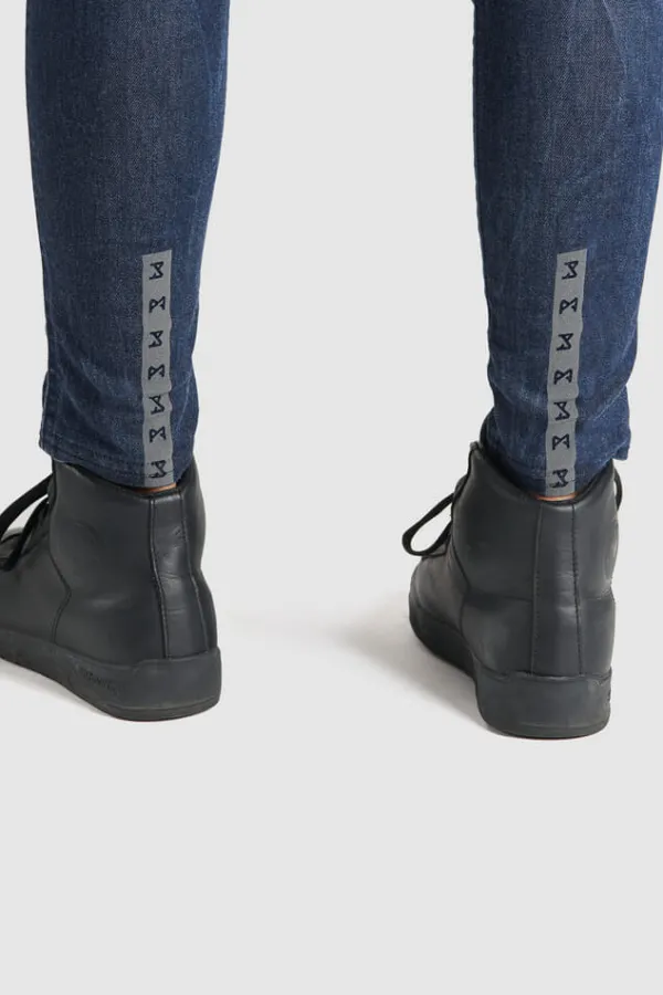 Pando Moto Motorjeans-Kusari Lady Motorjeans Blue