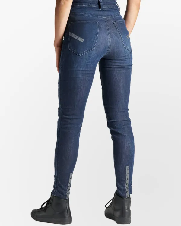 Pando Moto Motorjeans-Kusari Lady Motorjeans Blue