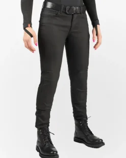 Pando Moto Motorjeans-Lorica Black A Motorjeans with Cordura