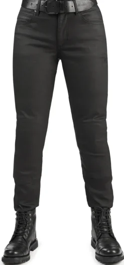 Pando Moto Motorjeans-Lorica Black A Motorjeans with Cordura