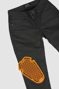 Pando Moto Motorjeans-Lorica Black A Motorjeans with Cordura