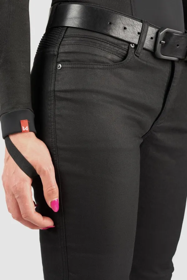 Pando Moto Motorjeans-Lorica Black A Motorjeans with Cordura
