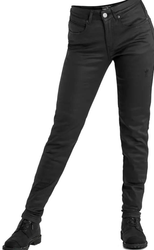 Pando Moto Motorbroeken-Lorica Lady Motorjeans Black